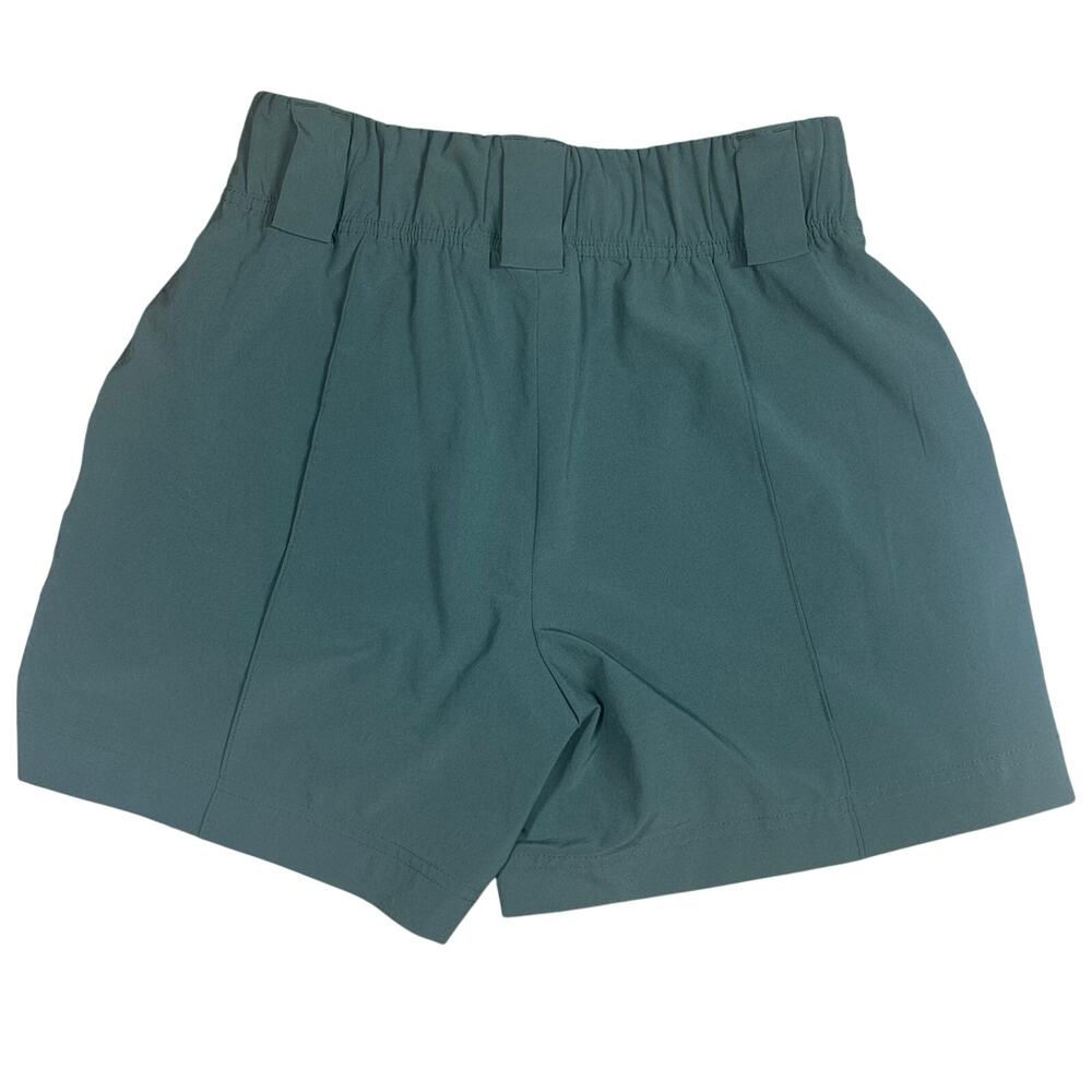 ATHLETA shorts size 0‎ green jogging workout breathable athletic comfortable